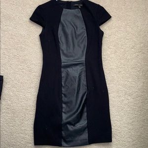 Cynthia Steffe Emma Dress with Leather Trim